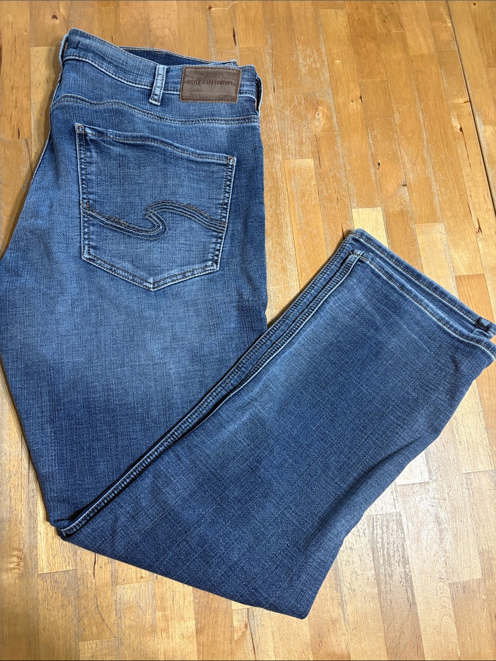 Silver Men’s Grayson straight leg jeans
